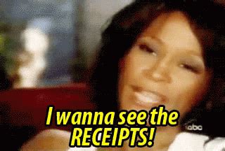 whitney houston meme|i have the receipts meme.